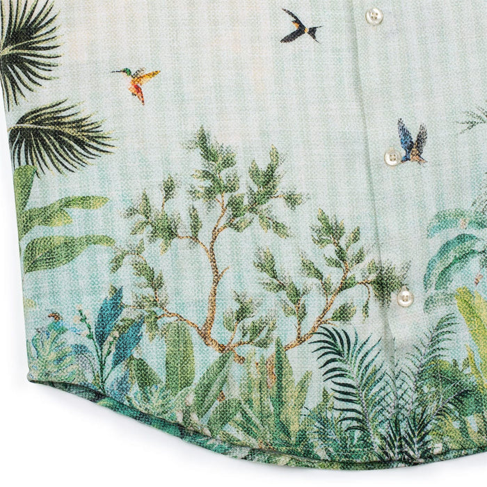 RSVLTS RSVLTS® RSVLTS Bamboo "Jungle Humming Birds" _ Bamboo Short Sleeve Shirt RSVLTS Bamboo "Jungle Humming Birds" _ Bamboo Short Sleeve Shirt