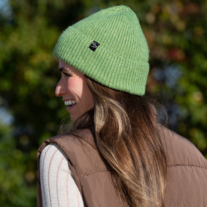 Hunter Green Beanie - Sweet Turns