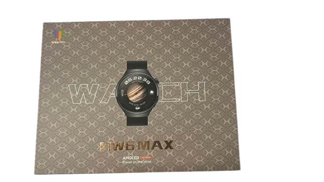 HW6 MAX Amoled 1.52 inch Watch Black