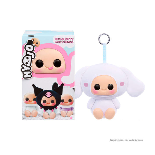 Plush keychain and packaging of a character from 'Hyojo' on a white background