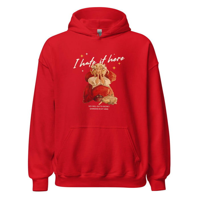 I Hate It Here Hoodie - The Bean Workshop - bookish, hoodie, read everyday, Taylor Swift
