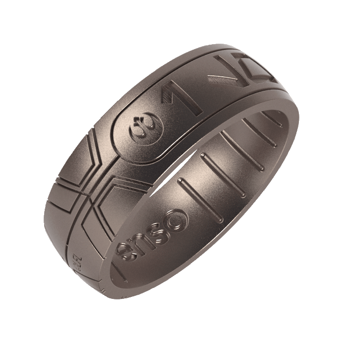 Star Wars™ Silicone Ring - I Love You (Aurebesh)