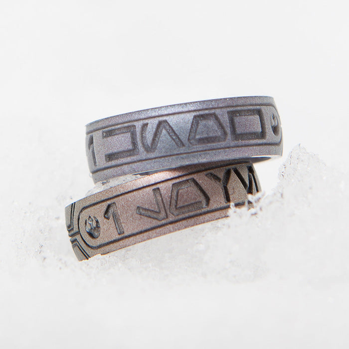 Star Wars™ Silicone Ring - I Love You (Aurebesh)