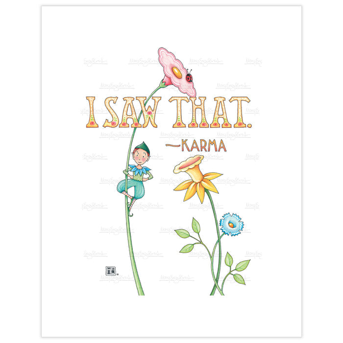 I Saw That Fine Art Print