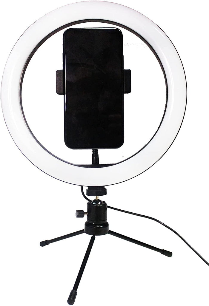 IFOCUS 10-Inch Ring Light with Mini Tripod - 86870