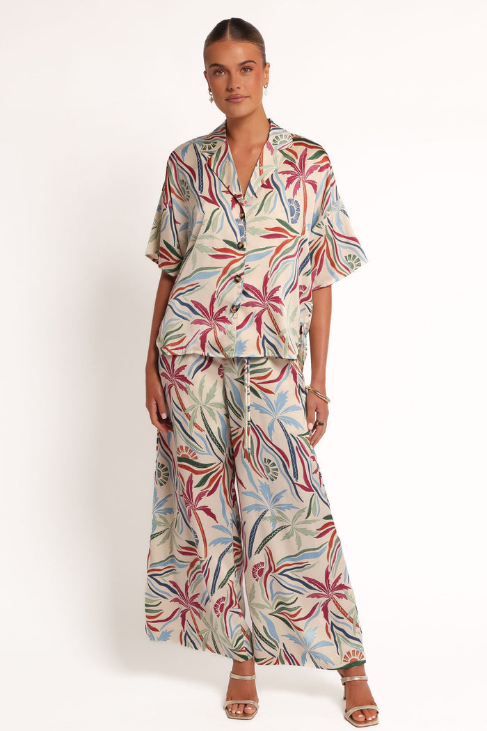 Petal and Pup USA BOTTOMS Illoura Pant - Tahitian Tide