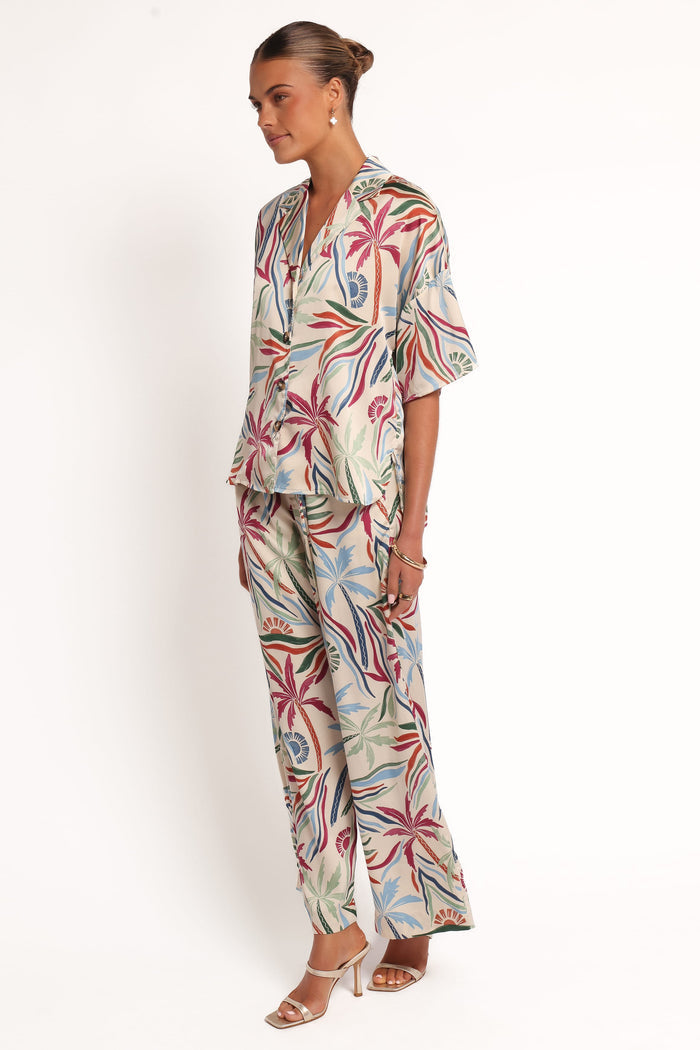 Petal and Pup USA BOTTOMS Illoura Pant - Tahitian Tide