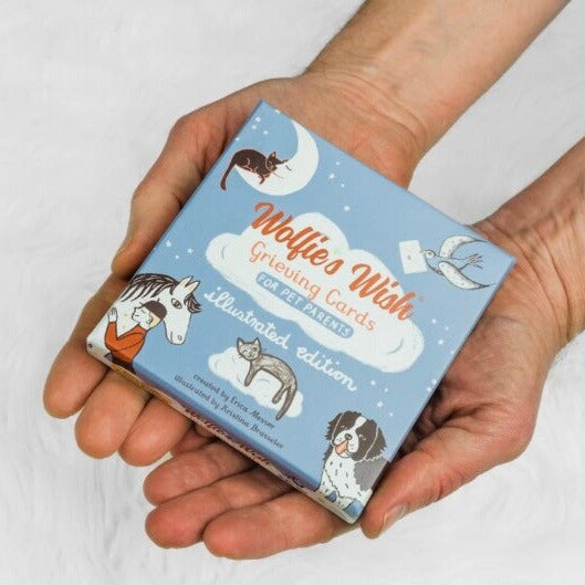 Illustrated Pet Loss Grieving Cards