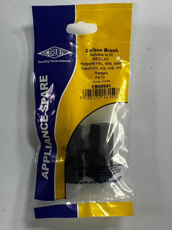 Indesit | Hotpoint | Whirlpool | Zanussi Carbon Brush for Washing Machine CBN9041 |CAR99 | DST4006020152 | WPL481281729603