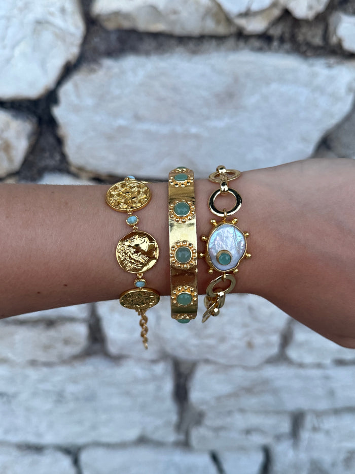 India Coin Bracelet