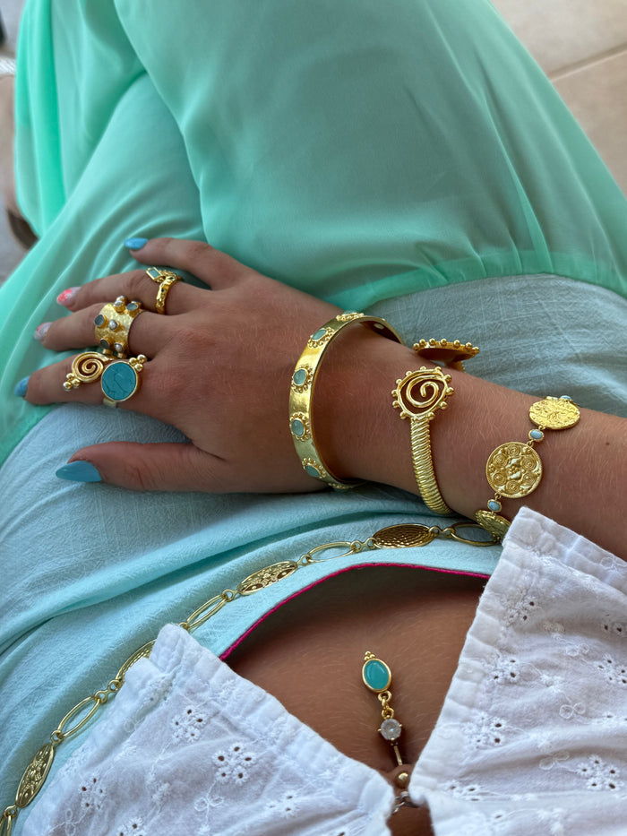 India Coin Bracelet