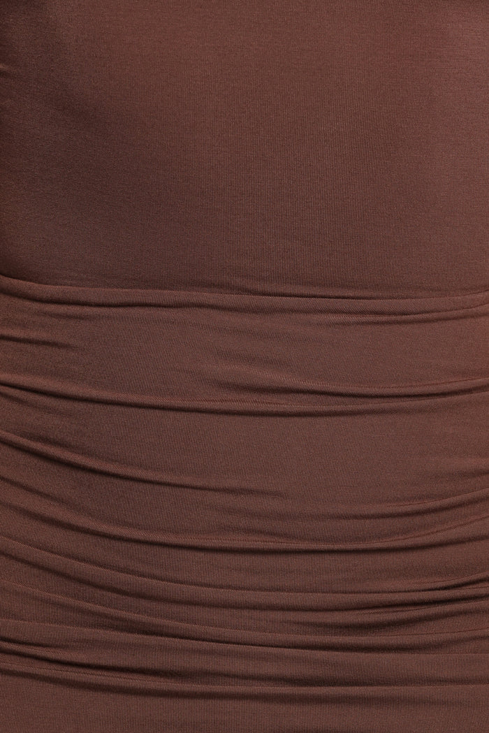 Petal and Pup USA DRESSES Indigo Maxi Dress - Brown