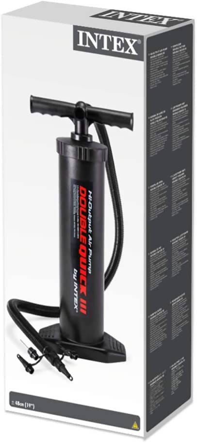 Intex Double Quick III Hi-Output Hand Pump 19" - 68615 Pie's Variety Store