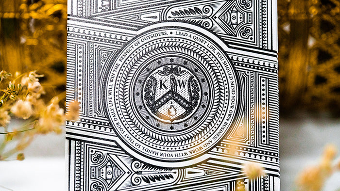 Invocation Platinum Playing Cards by Kings Wild Project Playing Cards by Kings Wild Project