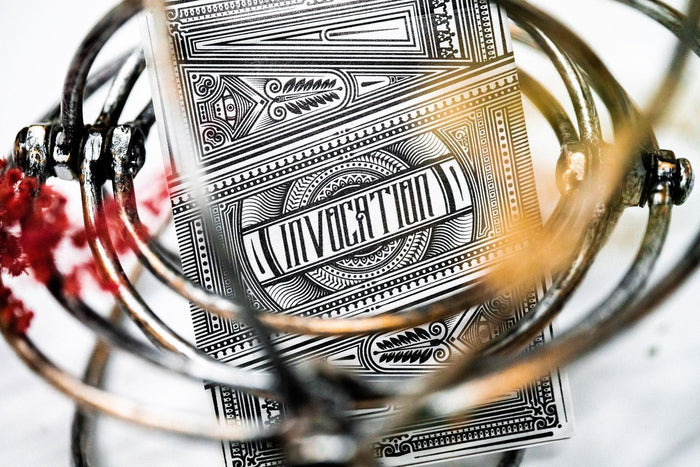 Invocation Platinum Playing Cards by Kings Wild Project Playing Cards by Kings Wild Project