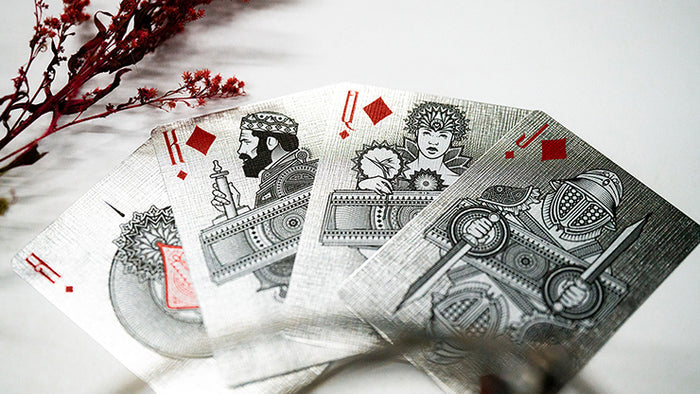 Invocation Platinum Playing Cards by Kings Wild Project Playing Cards by Kings Wild Project