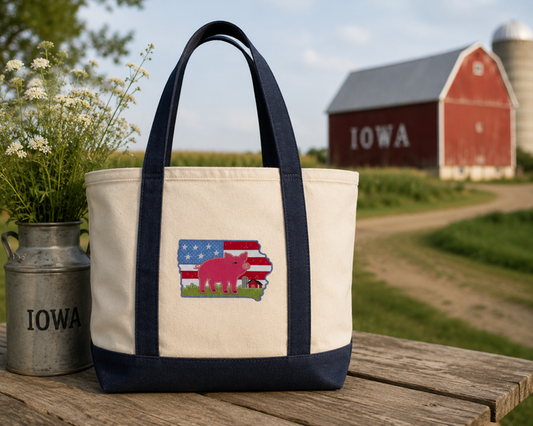 Iowa -  Rock My State Design Set (Downloadable Machine Embroidery Design)
