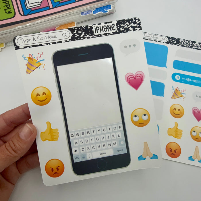 iPhone Jumbo Journaling Sticker Frame
