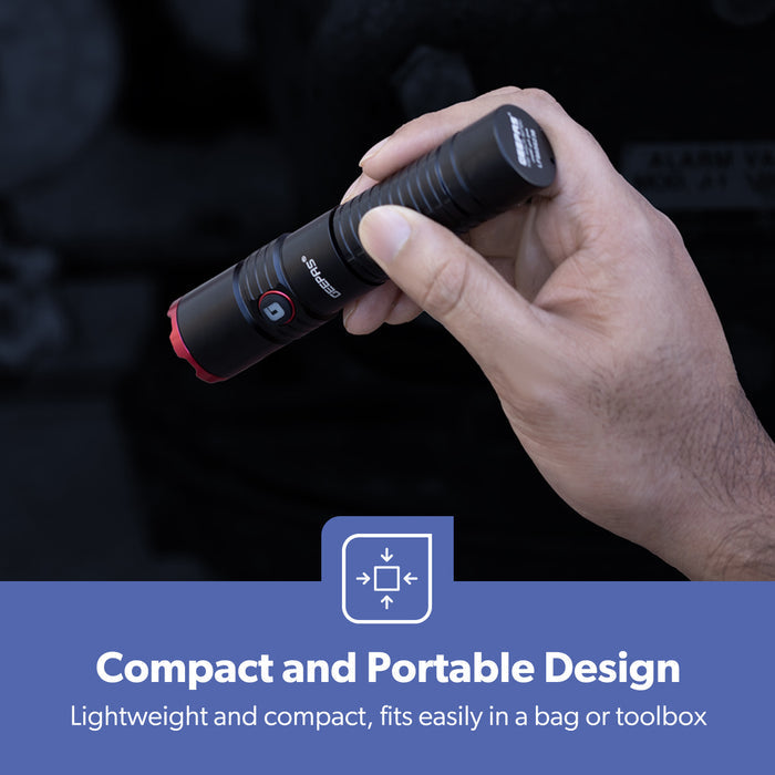 IPX5 Lightweight Aluminium High Power LED Flashlight