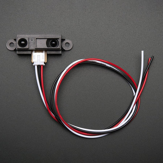 IR distance sensor includes cable (10cm-80cm) (GP2Y0A21YK0F) by Adafruit - The Pi Hut
