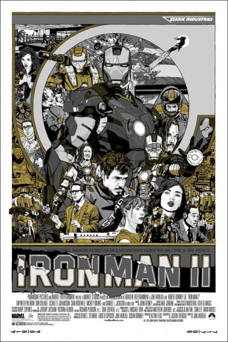 Iron Man 2 Variant  Stout Tyler Stout poster