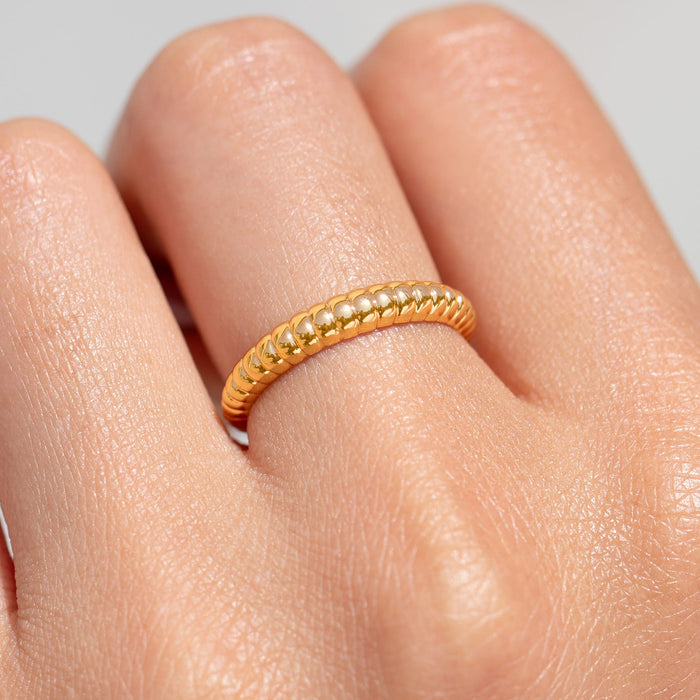 Isla Mujeres Croissant Ring