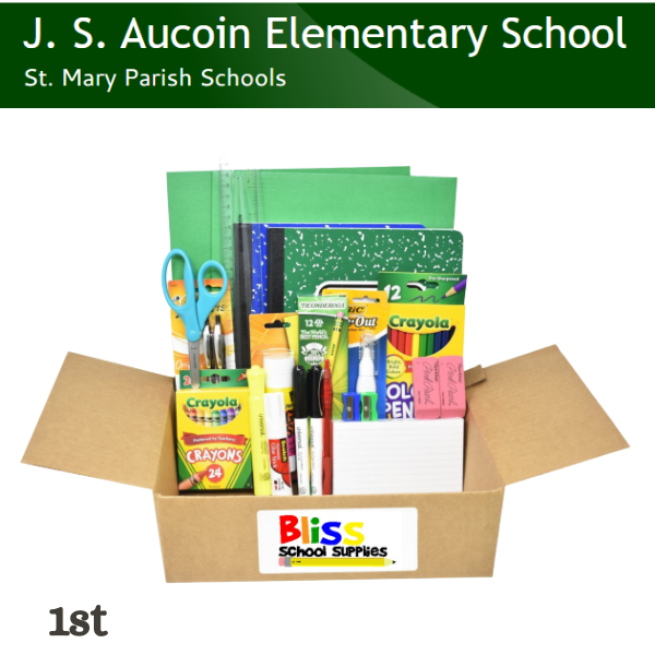 J. S. Aucoin Elementary - First Grade