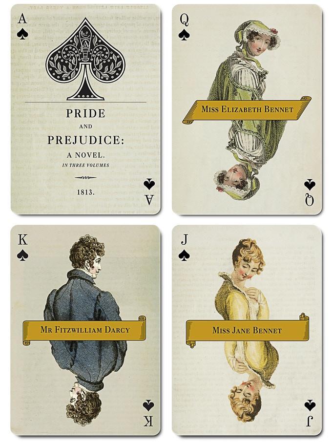 Jane Austen Playing Cards by US Playing Card Co.