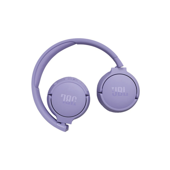 JBL Tune 670NC Adaptive Noise Cancelling On-Ear Wireless Headphones - Purple | JBLT670NCPUR