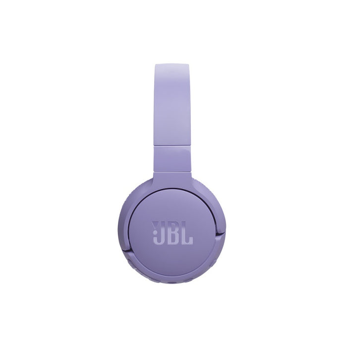 JBL Tune 670NC Adaptive Noise Cancelling On-Ear Wireless Headphones - Purple | JBLT670NCPUR