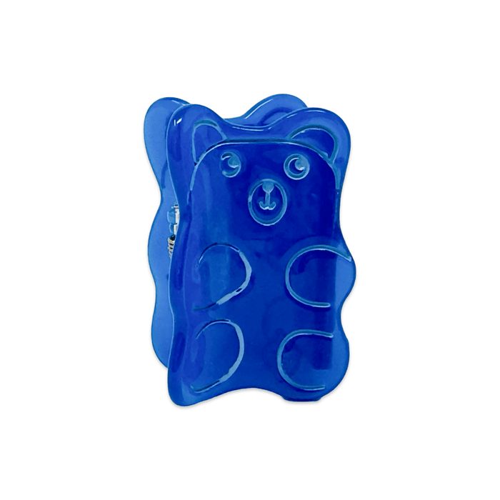 Jenny Lemons Hair Claw Clip - Mini Blue Gummy Bear