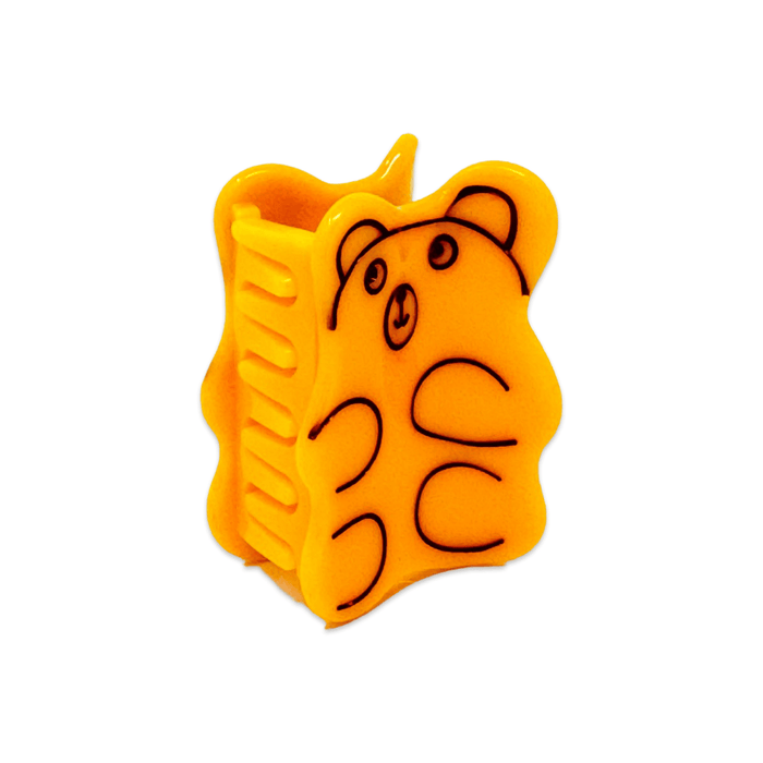 Jenny Lemons Hair Claw Clip - Mini Yellow Gummy Bear