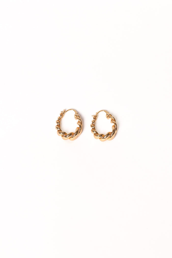 Petal and Pup USA ACCESSORIES Jensen Earrings - Gold One Size