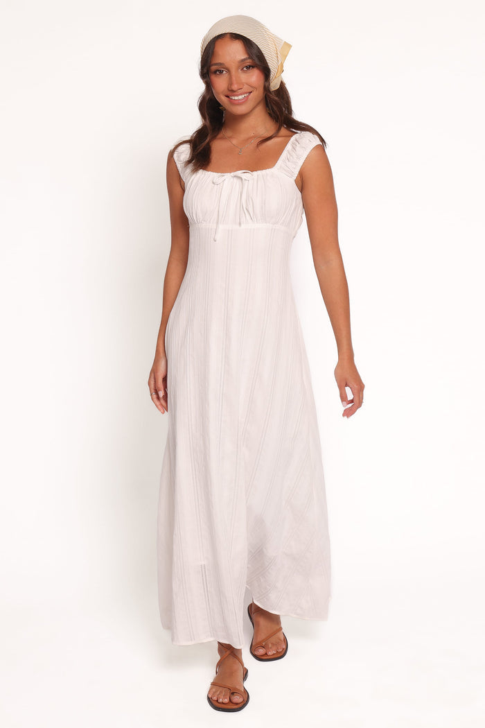 Petal and Pup USA DRESSES Jessalyn Maxi Dress - White