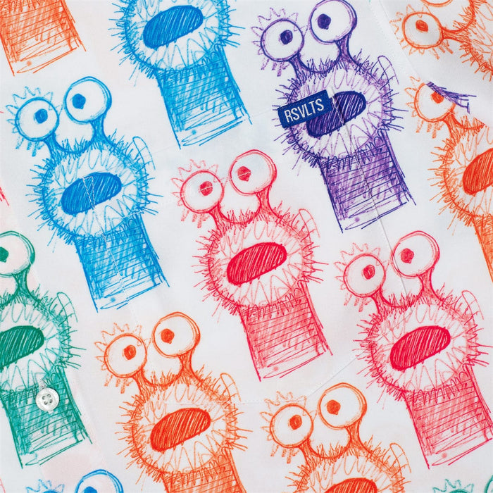 RSVLTS RSVLTS Jim Henson "What the Fuzz?" _ KUNUFLEX Short Sleeve Shirt