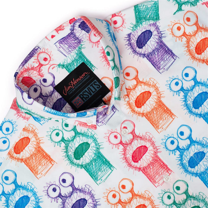 RSVLTS RSVLTS Jim Henson "What the Fuzz?" _ KUNUFLEX Short Sleeve Shirt