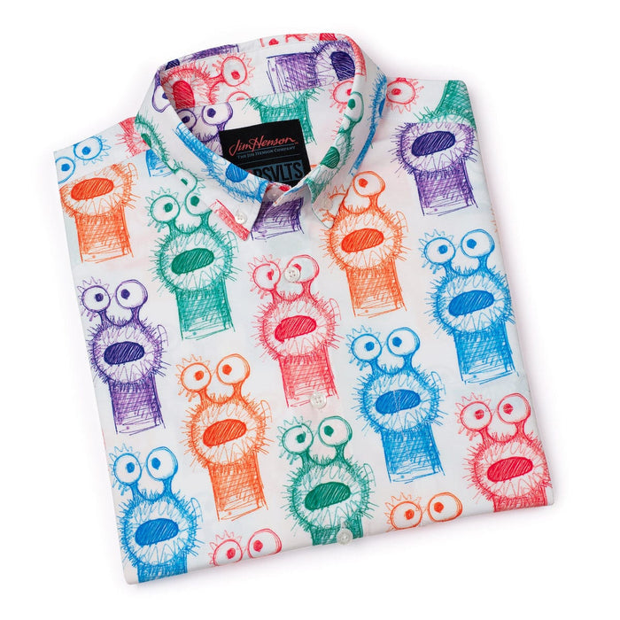 RSVLTS RSVLTS Jim Henson "What the Fuzz?" _ KUNUFLEX Short Sleeve Shirt