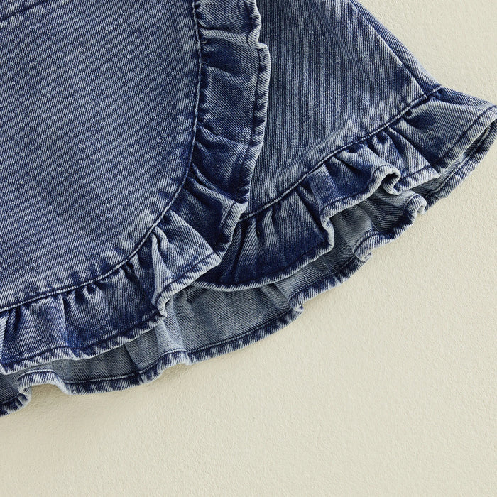 JOSIE Denim Skirt Outfit