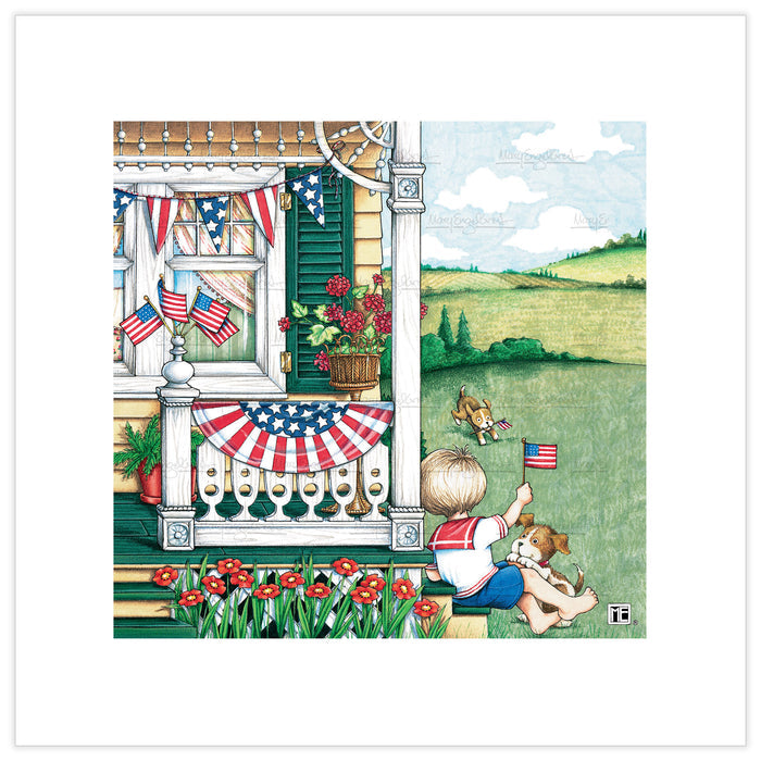 July Patriot Fine Art Print