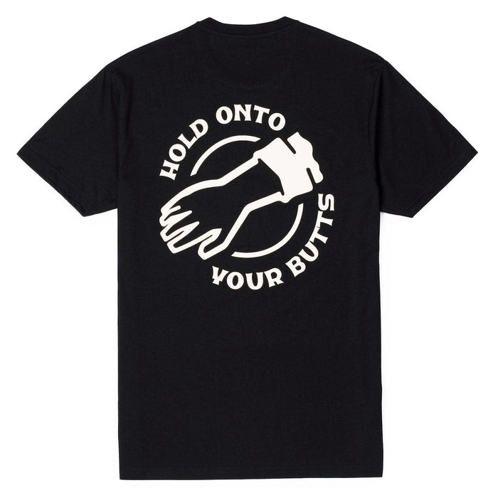 RSVLTS Jurassic Park Crewneck T-shirt Jurassic Park "Hold Onto Your Butts" – Crewneck Tee Jurassic Park "Hold Onto Your Butts" – Crewneck Tee
