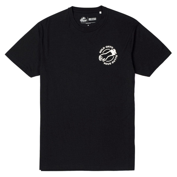 RSVLTS XS Jurassic Park Crewneck T-shirt Jurassic Park "Hold Onto Your Butts" – Crewneck Tee Jurassic Park "Hold Onto Your Butts" – Crewneck Tee