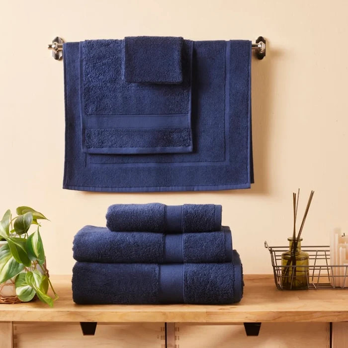 KARACA JOEY NAVY EGYPTIAN COTTON WASHCLO
