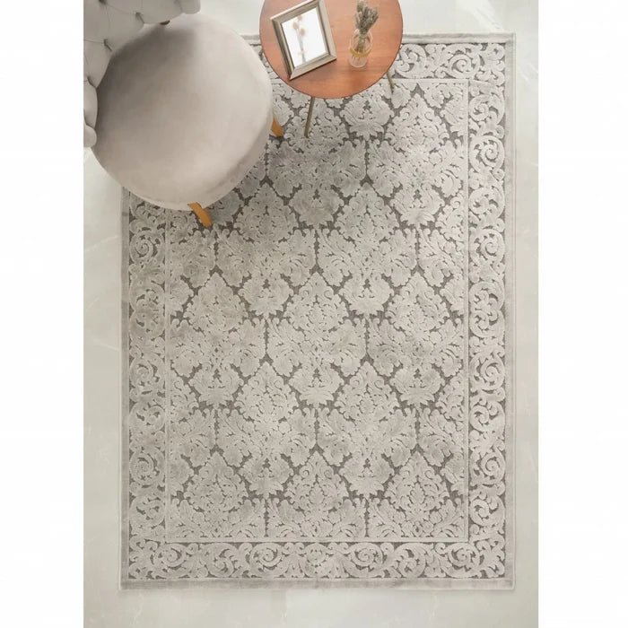KASMIR HALI 7/24 QUEEN, 120X180 CM, GRİ