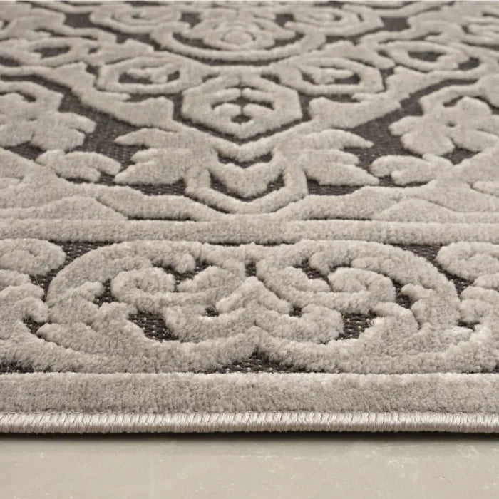 KASMIR HALI 7/24 QUEEN, 120X180 CM, GRİ