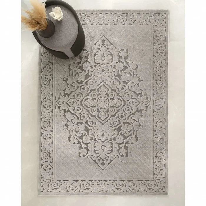 KASMIR HALI 7/24 QUEEN, 160X230 CM, GRİ