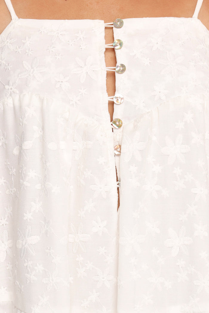 Petal and Pup USA DRESSES Kendal Maxi Dress - White (Hold for Rack)