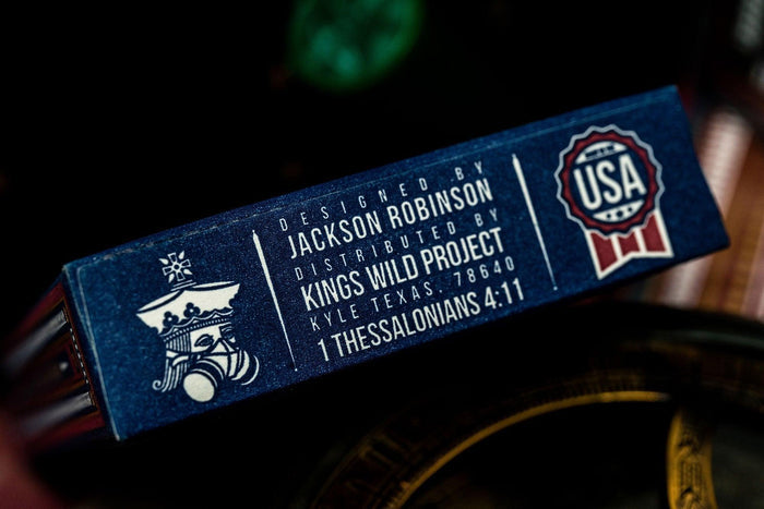 Kings Wild Americanas LTD Edition by Jackson Robinson Playing Cards by Kings Wild Project