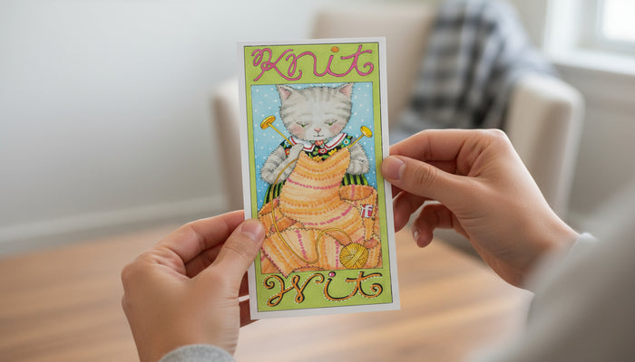 Knit Wit Sticker