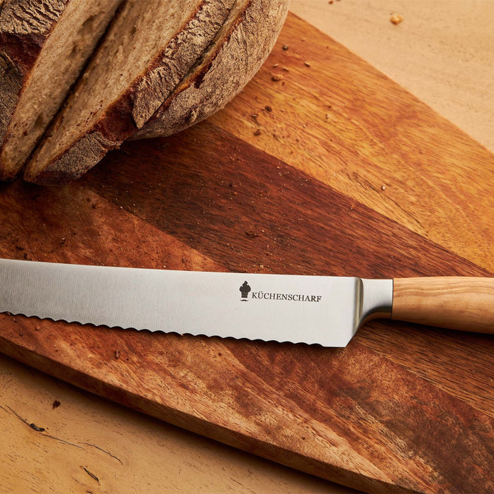 Küchenscharf Brotmesser 20 cm (100% Solinger Handwerkskunst)