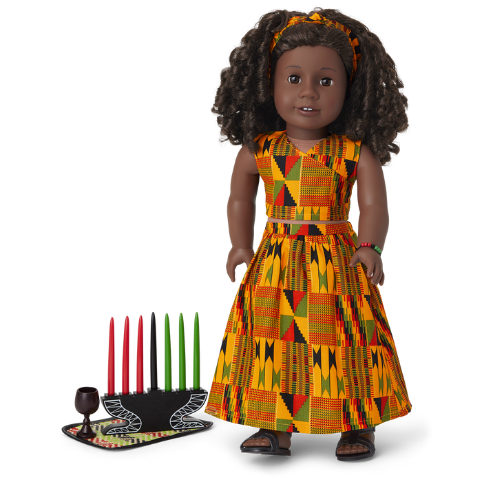 Kwanzaa Celebration Outfit for 18-inch Dolls